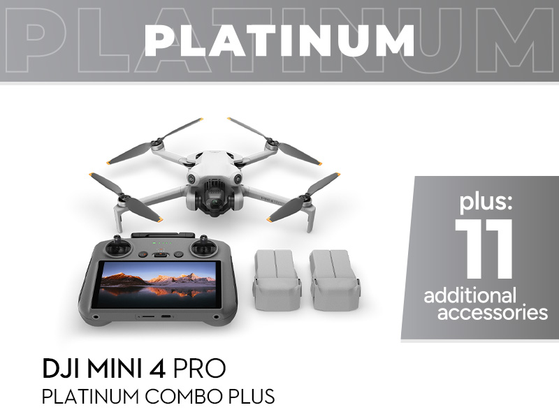 DJI Mini 4 Pro Platinum Combo Plus